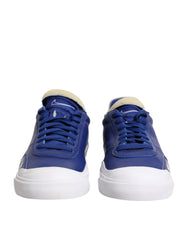 Nike Weiße Blau Geschnürte Low Top Drop-Type PRM Sneaker Schuhe