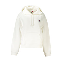 Tommy Hilfiger Weißes Damen-Sweatshirt aus Baumwolle
