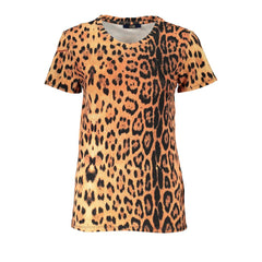 Cavalli Class Orange Baumwoll-Damen-T-Shirt