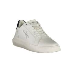 Calvin Klein White Leather Men Sneaker