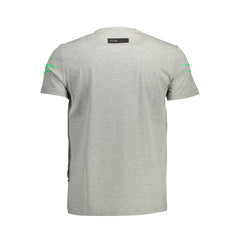 Plein Sport Brown Cotton Men T-Shirt