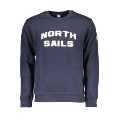 North Sails Blaues Baumwoll-Herren-Sweatshirt