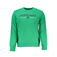 North Sails Verde Baumwolle Herren Sweatshirt