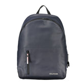 Tommy Hilfiger Blu Polyurethane Men Backpack