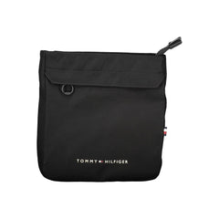 Tommy Hilfiger Schwarze Polyester Herren Umhängetasche