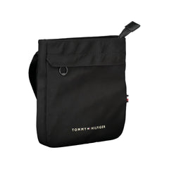 Tommy Hilfiger Schwarze Polyester Herren Umhängetasche