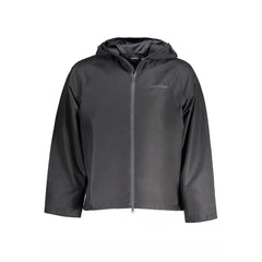 Calvin Klein Schwarze Herrenjacke aus Polyester