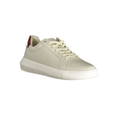 Calvin Klein Grigio Polyurethan Herren Sneaker