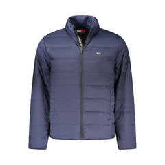 Tommy Hilfiger Blaue Polyamid Herrenjacke
