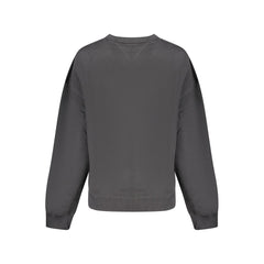 Tommy Hilfiger Damen-Sweatshirt aus schwarzer Baumwolle