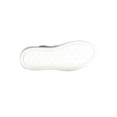 Calvin Klein Damen-Sneaker aus schwarzem Leder