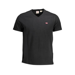 Levi's Black Cotton Men's T-Shirt