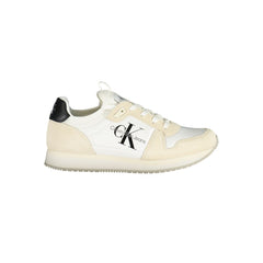 Calvin Klein White Polyester Women Sneaker