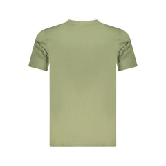 Cavalli Class Verde Cotton Men T-Shirt