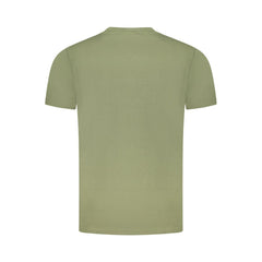 Cavalli Class Green Cotton Men T-Shirt
