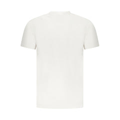Cavalli Class Bianco Cotton Men T-Shirt