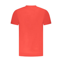 Cavalli Class Red Cotton Men T-Shirt