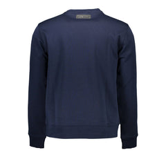 Plein Sport blaues Baumwoll-Herren-Sweatshirt