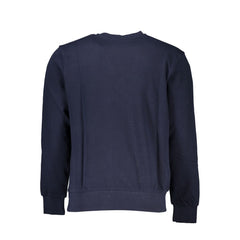 North Sails Blue Cotton Men Sweater