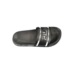 Fila Damen-Pantolette aus schwarzem Polyurethan