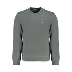 Napapijri Grünes Baumwoll-Sweatshirt für Herren