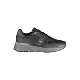 Blauer Black Polyurethan Herren Sneaker
