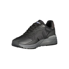 Blauer Black Polyurethan Herren Sneaker