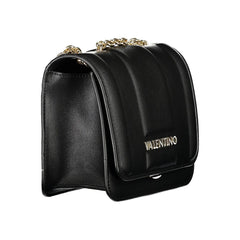 Mario Valentino Black Polyurethane Women's Bag