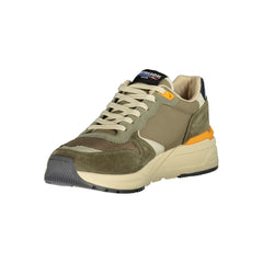 Blauer Verde Polyurethan Herren Sneaker