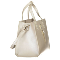 Mario Valentino Grigio Polyurethan Damenhandtasche
