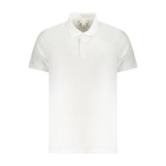 Calvin Klein Weißes Baumwoll-Polohemd für Herren