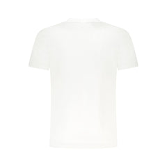 Cavalli Class White Cotton Men T-Shirt