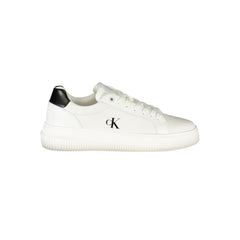 Calvin Klein White Leather Women Sneaker