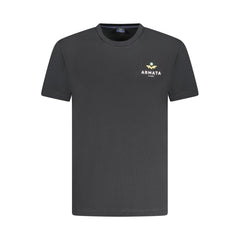 Armata Di Mare Schwarzes Baumwoll-T-Shirt für Herren
