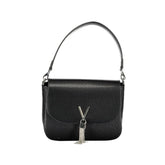 Mario Valentino Black Polyurethane Women Handbag
