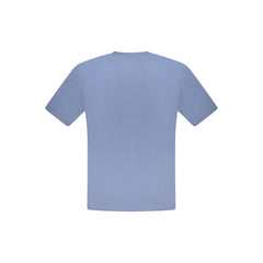 North Sails Blaues Baumwoll-T-Shirt für Herren