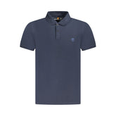 Timberland Blue Cotton Men Polo Shirt