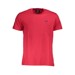 La Martina "Rosso Cotton Men's T-Shirt"