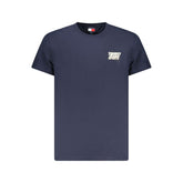 Tommy Hilfiger Blue Cotton Men T-Shirt