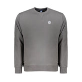 North Sails Gray Cotton Men Sweater