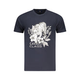 Cavalli Class Blue Cotton Men T-Shirt