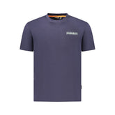 Napapijri Blue Cotton Men's T-Shirt