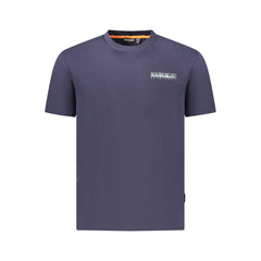 Napapijri Blue Cotton Men's T-Shirt