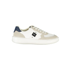 Blauer Bianco Polyurethan Herren-Sneaker