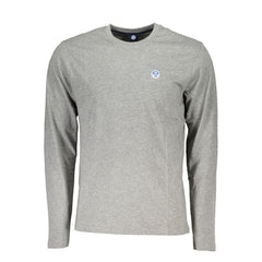 North Sails Grigio Baumwoll Herren T-Shirt
