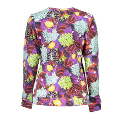 Cavalli Class Purple Cotton Women Sweater