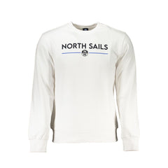 North Sails weißes Baumwoll-Sweatshirt für Herren
