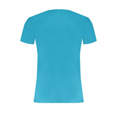 Trussardi Light Blue Cotton Men T-Shirt