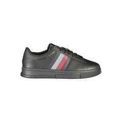Tommy Hilfiger Schwarzer Polyurethan Herren Sneaker