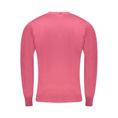 Cavalli Class Rosso Viscose Men Sweater